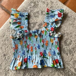 Hill House The Paz Crop Top